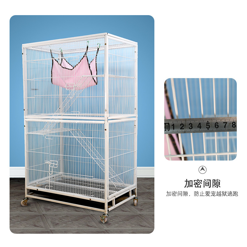 松鼠笼子三层松鼠别墅龙猫柜笼猫笼子大号貂笼宠物鸟笼子