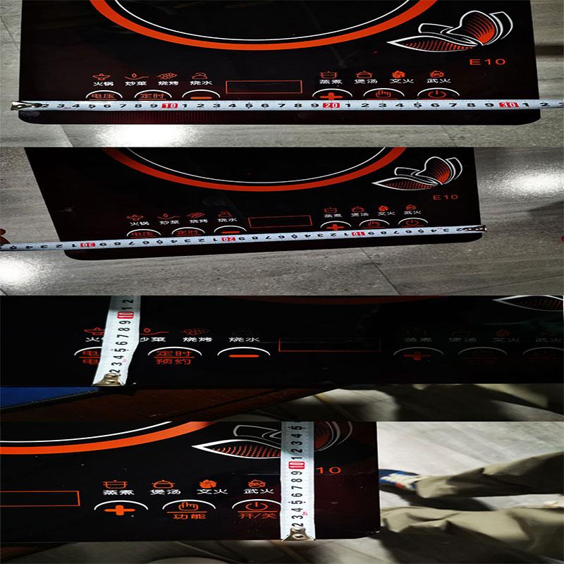 杂牌大功率电磁炉维修通用面板黑晶板玻璃触摸板32*39/320*390