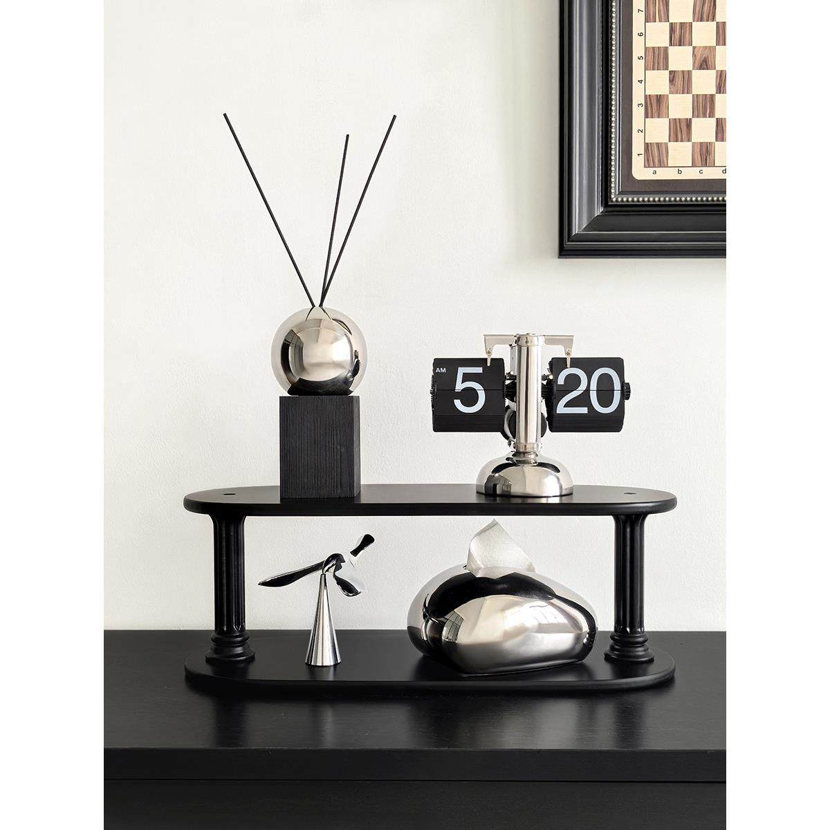 生态生活轻豪华风格罗马柱杯架家庭桌面门廊餐桌杯装饰双层储物架,收纳整理,整理架/置物架/收纳架,淘宝优惠券,粉丝福利购,淘宝优惠卷