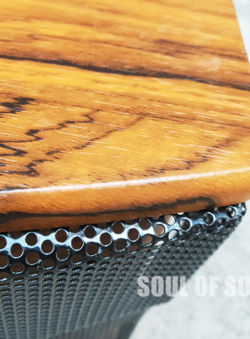 新款8/10/12寸KTV音响空箱体复古音箱加厚板K歌无源壁挂DIY空音箱