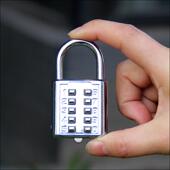 十位8位衣橱门锁柜子锁 10位宿舍密码 箱包锁 挂锁 防水锁 锁按键式