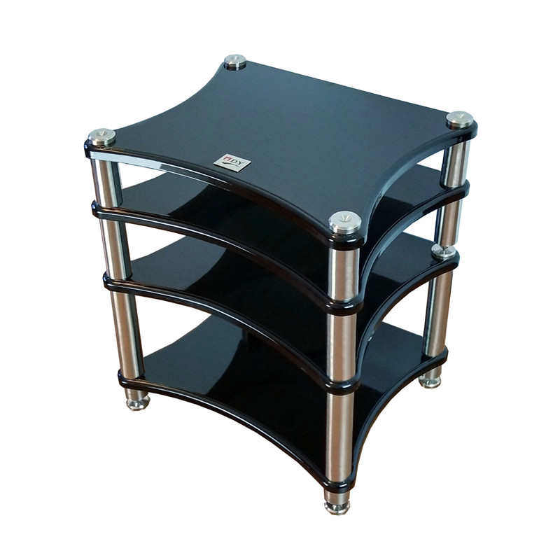 鼎源音箱机柜音响功放机架功放柜发烧实木电视柜胆机影音器材架子