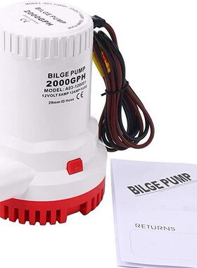 舱底潜水泵直销120V直流型排泵潜OAF水船用微排污水海水泵200GPH