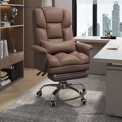 电脑ZFH椅用舒适久坐办公椅可躺宿沙电发座椅老板椅舍竞椅旋家转