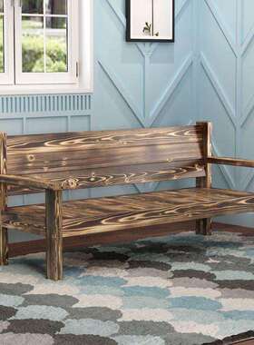 实木沙椅组合客25194厅户三人阳台休椅简闲约小发型单人沙发椅实