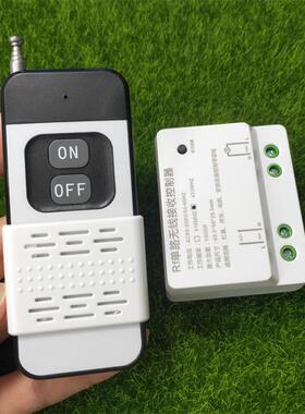 无线双开键遥控关AC110V22控0V照明马达家机广告招牌85-256V1投光