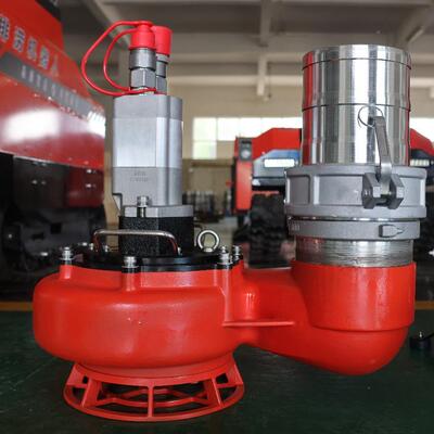 6深寸液下压渣浆泵直流47346超静音抽粪井水潜水泵抽污水泵水管道