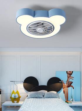 孩儿调童房风扇灯卡通灯创意房间吸顶光LED温馨可爱男孩女AL-6043