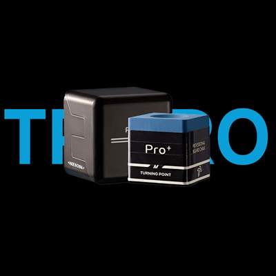 新款TPPRO+转折点台球巧克粉中性偏油黑8小头杆九球杆职业