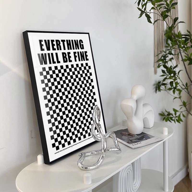 棋黑白厅盘格子装饰画现代客卧室客厅玄边关238电视床头柜桌面摆,农机/农具/农膜,其它农用工具,淘宝优惠券,粉丝福利购,淘宝优惠卷