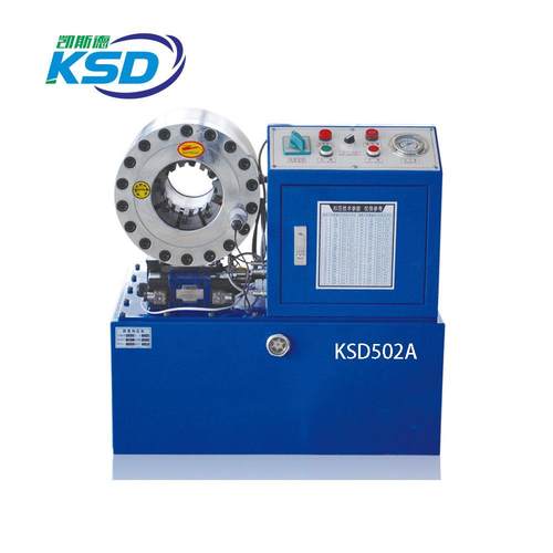 DX6相8高压胶管锁管机20V单3820V三相油KSD502A管扣管机扣压机