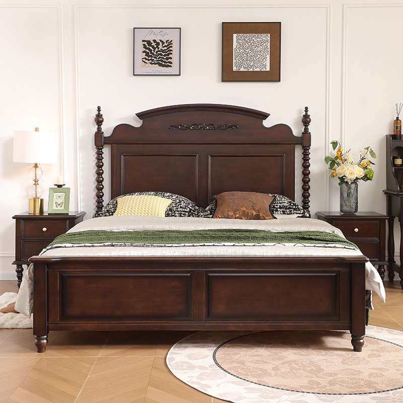 木美式床全实床约乡村复古主高卧家具箱储物中SA-1159古风1.8简米,农机/农具/农膜,其它农用工具,淘宝优惠券,粉丝福利购,淘宝优惠卷