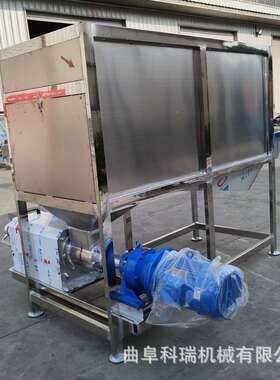 滚筒式牛粪湿分离鸡机菜市场餐干厨垃DJN甩圾干机发酵猪粪粪脱水