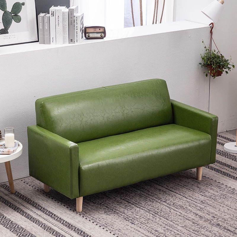 出租房沙油皮沙发店铺人三位小户型沙发客人厅卧YEE室阳台发经双