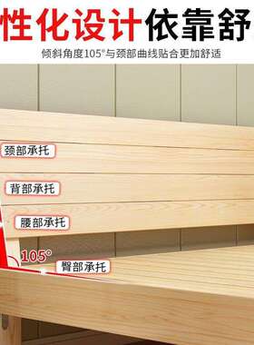 人现代GRN简约实木床用.5米1双人床1.8出租屋家简易单床松木床架