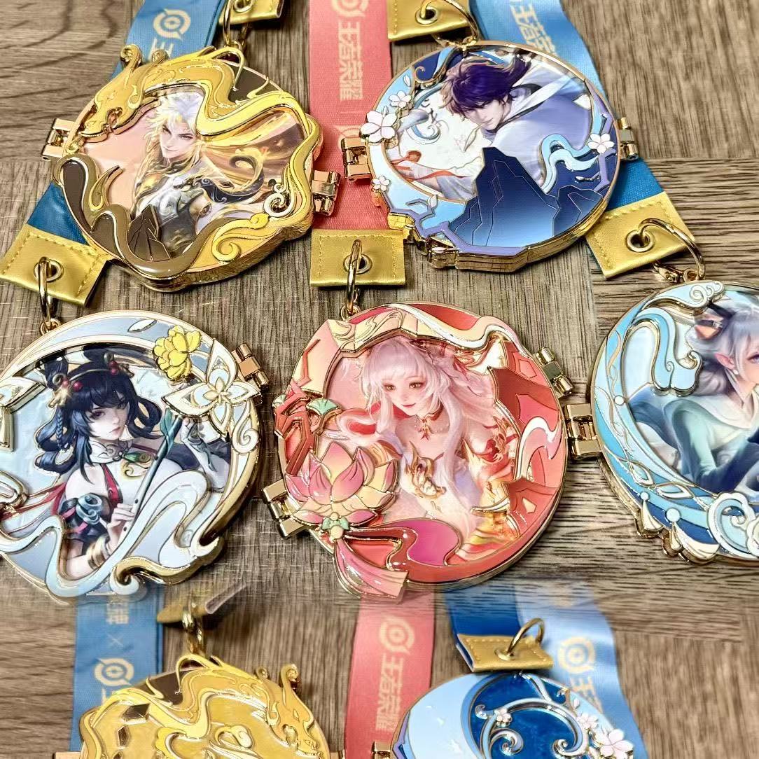 王者荣耀keep荣耀奔赴奖牌挂件