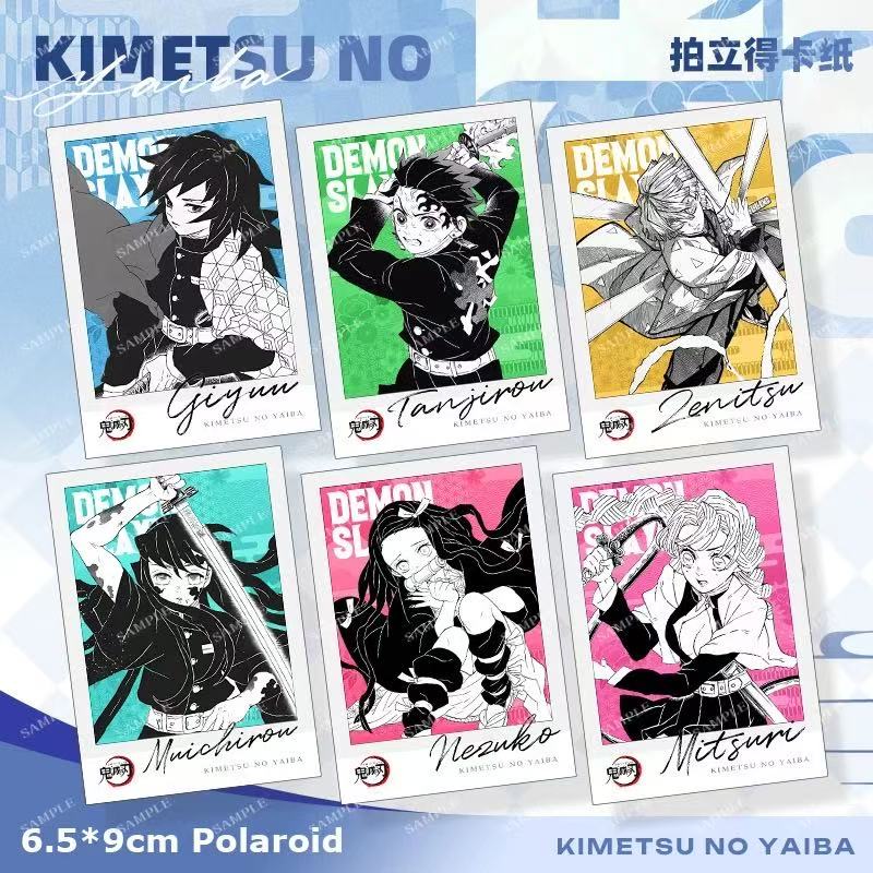 鬼灭之刃周边拍立得收藏卡痛包