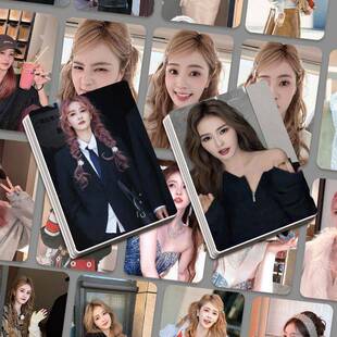 09款白鹿高颜小卡55张不重复写真周边专辑高清照片彩印高颜lomo卡