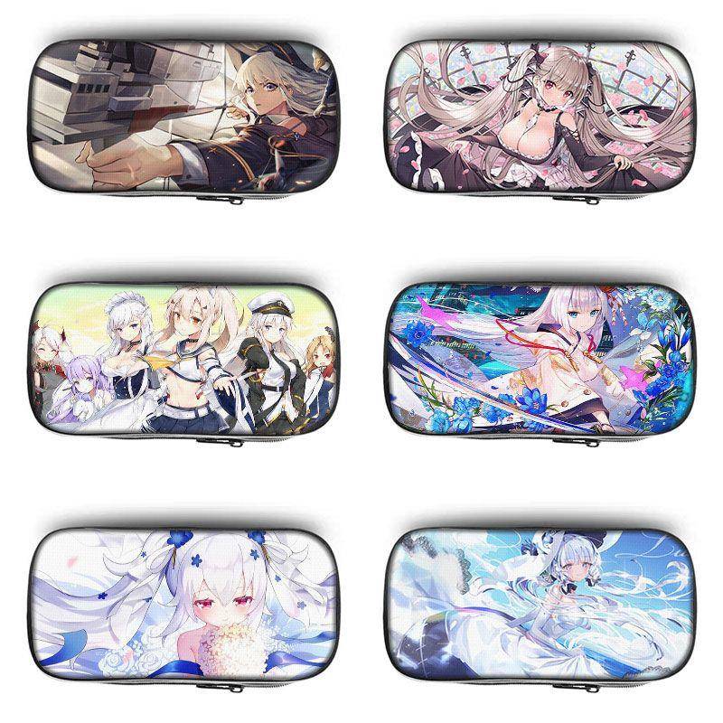 碧蓝航线动漫游戏周边笔袋男孩女孩文具盒男女孩大容量文具袋儿童