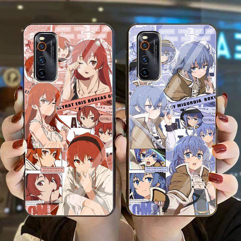 无职转生手机壳洛琪希艾莉丝适用华为荣耀OPPOvivo苹果小米玻璃壳