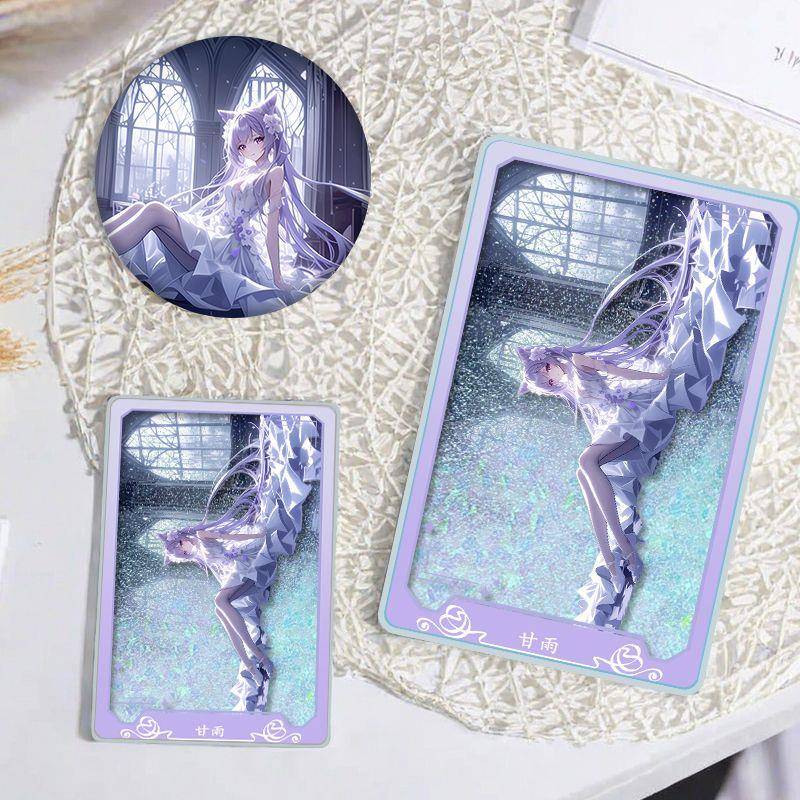 动漫高颜值流沙麻将吧唧徽章周边二次元游戏谷子亚克力砖摆件