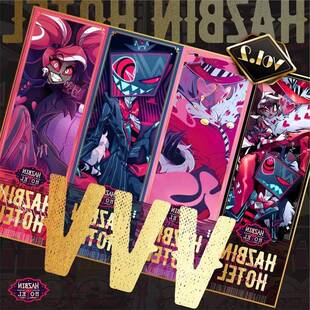 地狱客栈 沃克斯 瓦伦蒂诺 薇尔薇特 二次元动漫同人周边谷子徽章