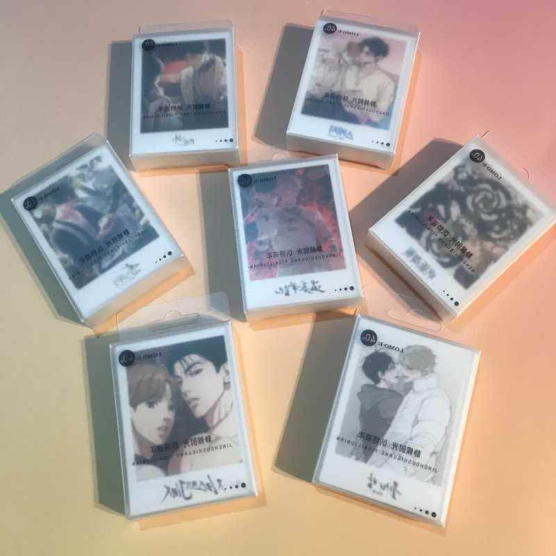 韩漫lomo卡合集水边之夜素描魔咒盗墓笔记周边自印留言小卡明信片