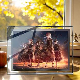 BanG Dream少女乐团派对周边水晶相框Roselia立牌摆件送朋友定制