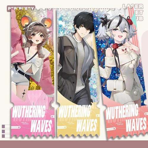 鸣潮AGF展会流沙票根立牌二次元游戏吟霖椿漂泊者灯灯生日礼物女