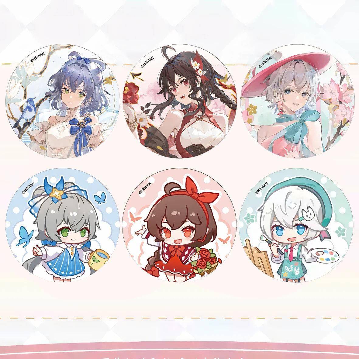 Vsinger周边吧唧徽章乐正绫洛天依言和 爆款高颜值