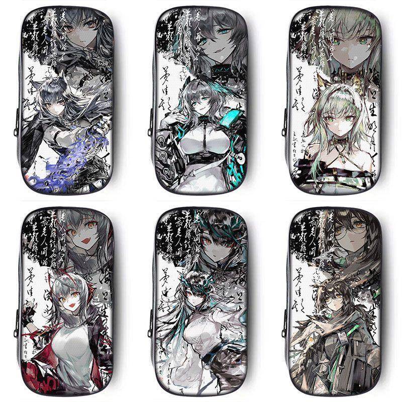 明日方舟古风笔袋水墨画文具盒男孩款小学生初中生铅笔盒女生笔盒