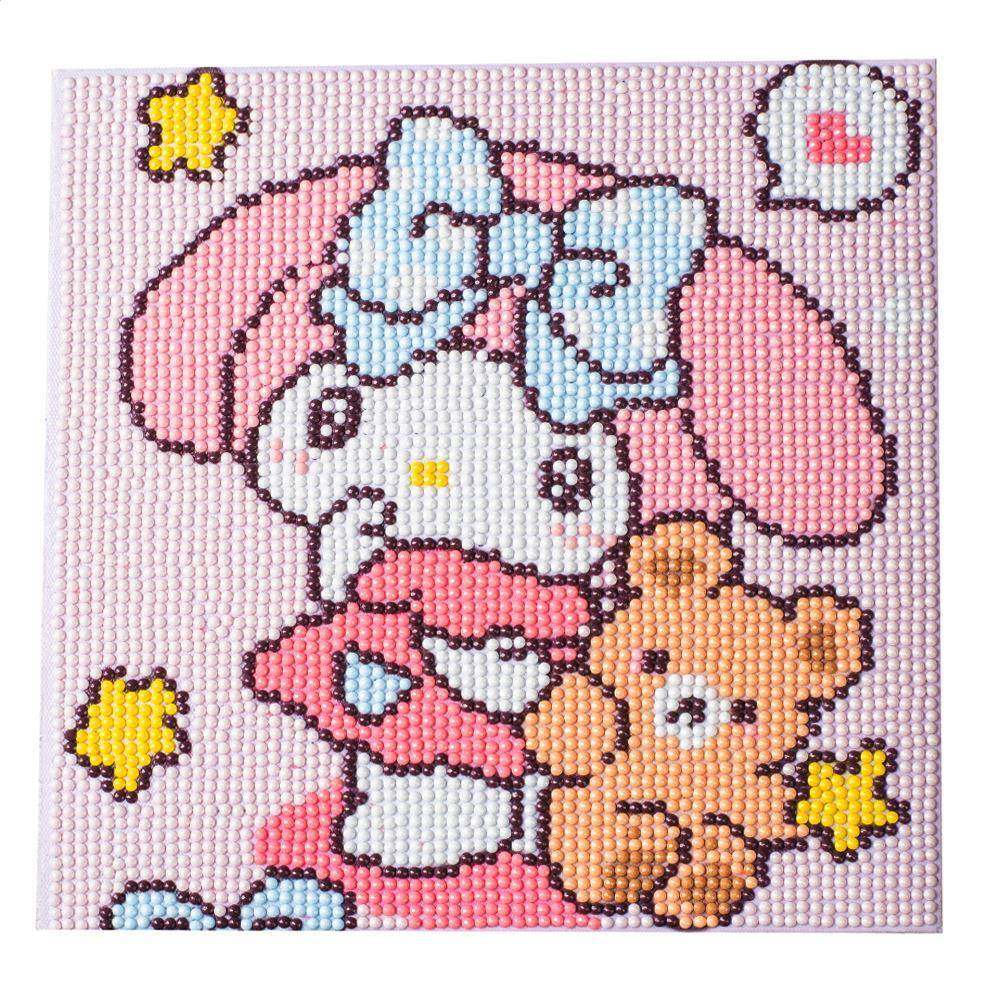 钻石画满钻钻石画粘贴钻石画材料包实木绷框工具小学生手工礼物儿