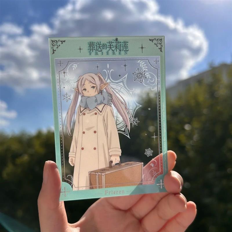 新款自制葬送的芙莉莲周边亚克力透卡拍照打卡高颜值送朋友闺蜜