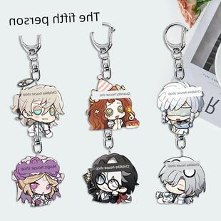 第五人格钥匙扣入殓师摄影师囚徒先知书包亚克力挂件装饰学生礼物
