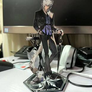 亚克力明日方舟银灰高颜值桌面立牌摆件游戏周边干员装饰动漫超帅