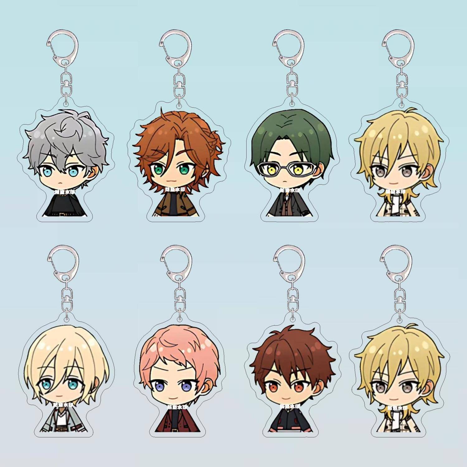偶像梦幻祭动漫周边钥匙扣守泽千秋羽风熏濑名泉亚克力书包挂件饰