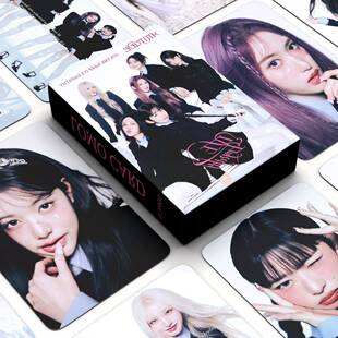 IVE小卡ATTITUDE官方专辑同款周边张元英安宥真LIZ收藏三寸lomo卡