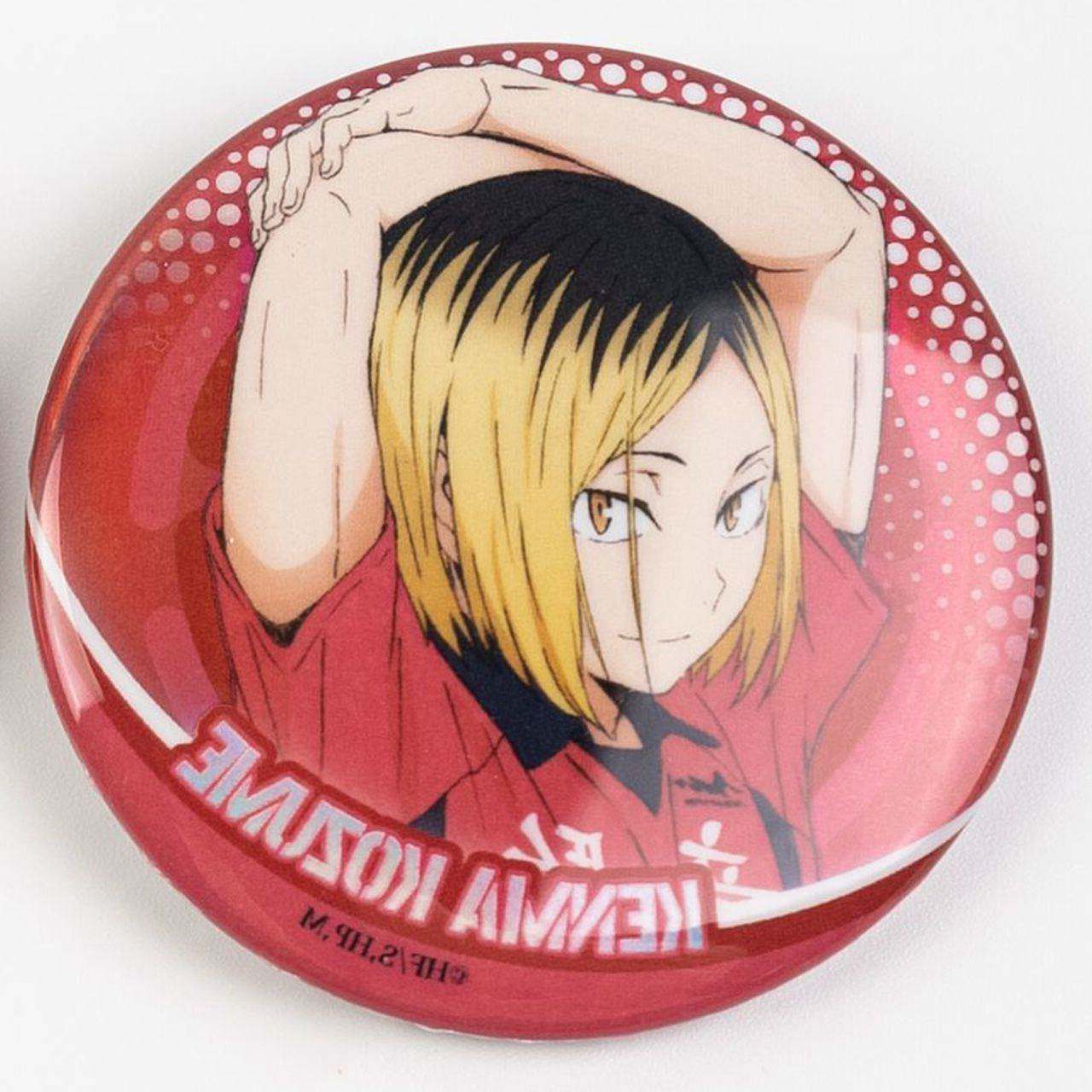 正版国谷排球少年角色镭射吧唧徽章size58mm岩泉一及川徽日向翔阳