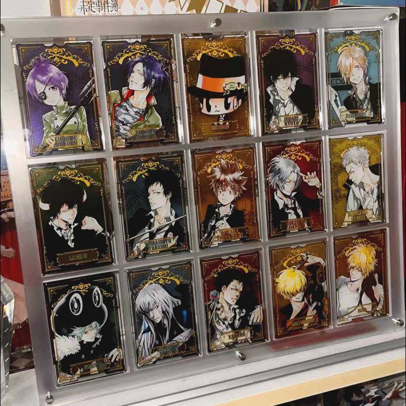 家教死神数据卡展示架ins谷美防尘动漫周边专用全透明亚克力相框