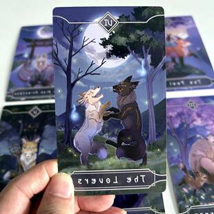 进口季节狐狸塔罗卡牌Seasonal Fox Tarot日光版韦特桌游talu神谕