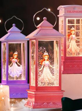 六一水晶球音乐盒生日礼物送女生闺蜜八音盒摆件芭蕾舞公主小女孩