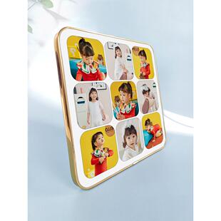 三四六九宫格相框定制宝宝照婚纱照片多张组合水晶摆台挂墙免打孔