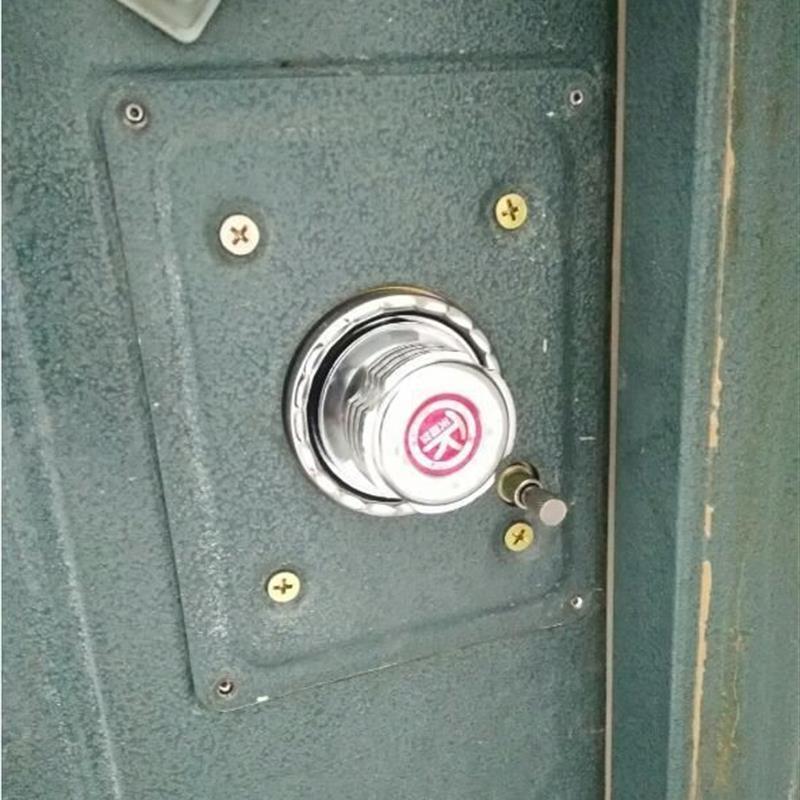 老式防盗门锁 自动碰锁 家家石牛十字锁升级C级叶片锁芯B大门新.