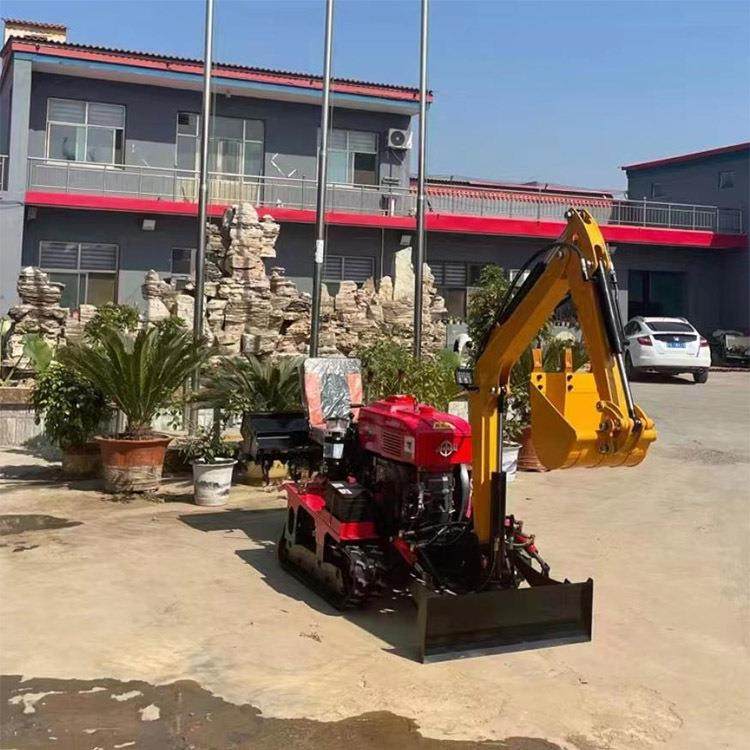 履带挖掘旋耕机 山地丘陵荒坡耕地机 履带微耕机开沟器,3C数码配件,USB灯,淘宝优惠券,粉丝福利购,淘宝优惠卷