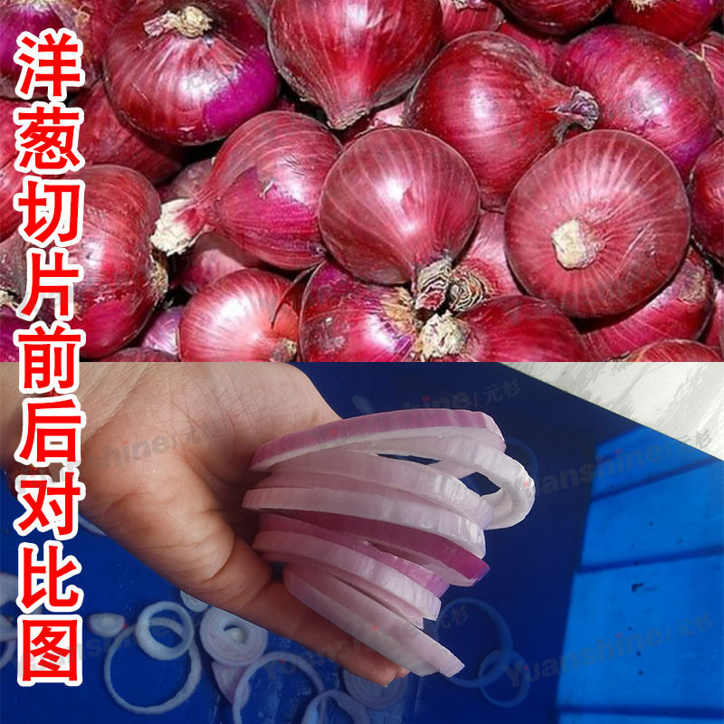 多功能水果切片机 香蕉波浪切片机 茭白果茶切片机 洋葱切圈机