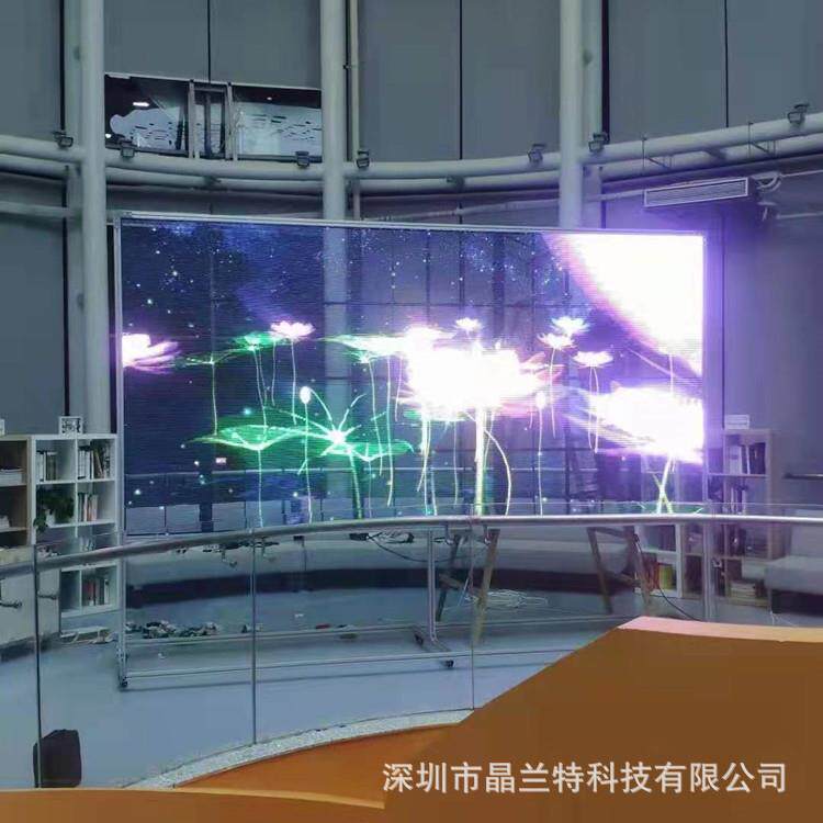 【源头厂家】LED透明全彩显示屏商场门店橱窗展示高清透视广告屏
