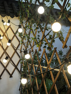 户外防水高亮度灯泡露营风格串灯G50灯泡民宿气氛光庭院装饰球灯