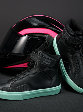 CASTIRON RIDE摩托车骑行鞋机车鞋骑士赛车鞋通勤男休闲靴子