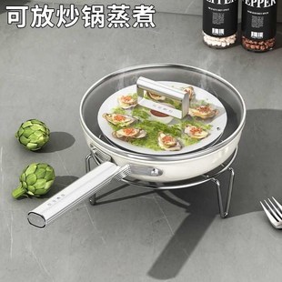 不锈钢锅架厨房家用置物架多功能锅具隔热防烫锅垫收纳放锅支架子