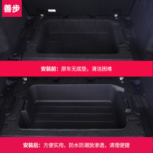 1系三厢120i125i后备箱储物盒收纳箱车用品内饰改装 宝马新X5X3X1